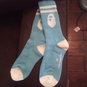 Bape Socks (Baby Blue)